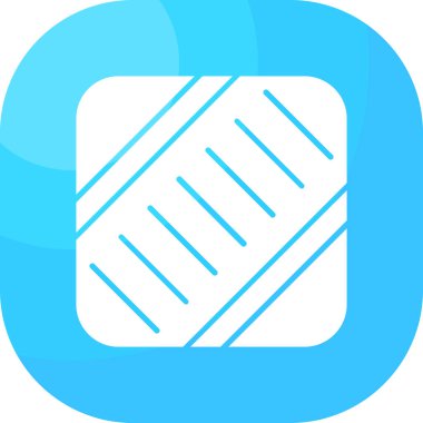 Kağıt simgesinin vektör illüstrasyonu