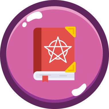 Kitap. Web simgesi basit illüstrasyon