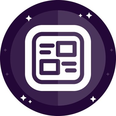 Modern eğitim ikonunun vektör illüstrasyonu