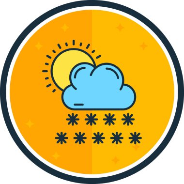 Güneş Simgesi Vektör illüstrasyonu