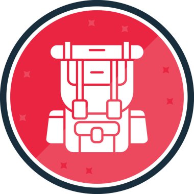 dürbün simgesi vektör illüstrasyonu