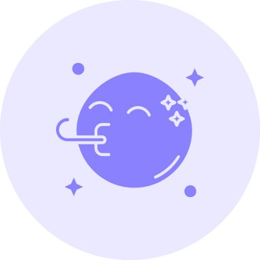 Ay, yıldızlar, ay, uzay, evren, yıldızlar, uzay, simge soyut, logo