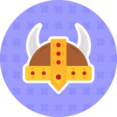 Çizgi film simgesinin vektör çizimi