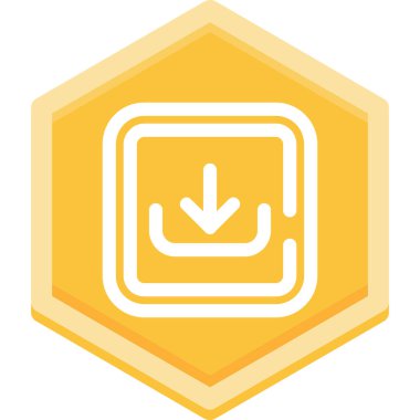 Modern simgenin vektör illüstrasyonu