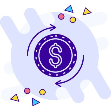 para simgesi vektör illüstrasyonu