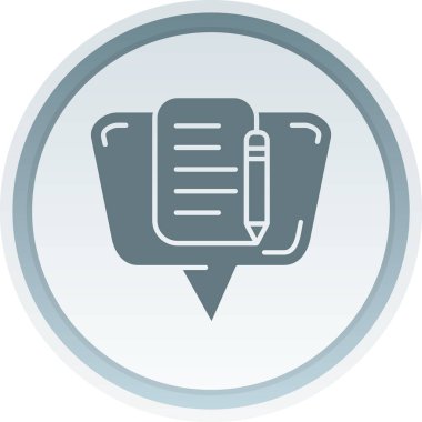 kalem simgesi vektör illüstrasyonu