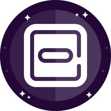 Modern b 'nin vektör illüstrasyonu eksik simgesi