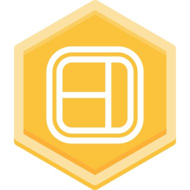 Bir b eksikliği simgesinin vektör çizimi