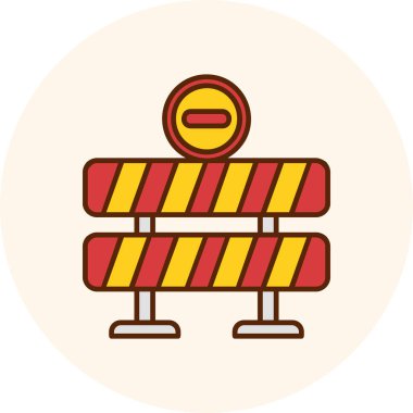 Modern simgenin vektör illüstrasyonu