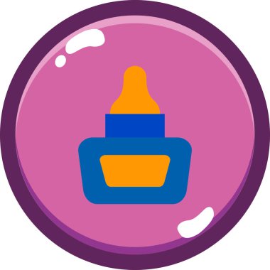 Boya simge vektör çizim