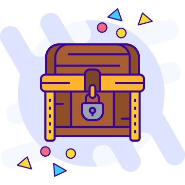 evrak çantası ikonu vektör illüstrasyonu