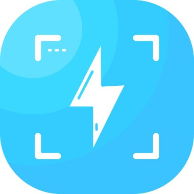 elektrik yükleme pil simgesi ana hat biçiminde