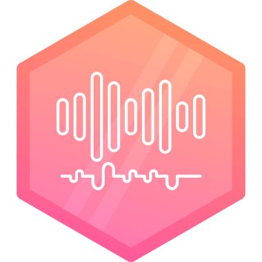 ses simgesi vektör illüstrasyonu