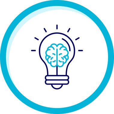 Ampul. Web simgesi basit tasarım