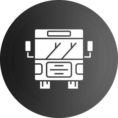 Basit vektör simgesi, bavul illüstrasyonu