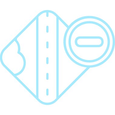 vektör kemer kemeri simgesi