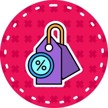 İndirim indirimi simgesi