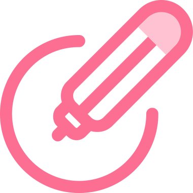 Termometre. Web simgesi basit illüstrasyon