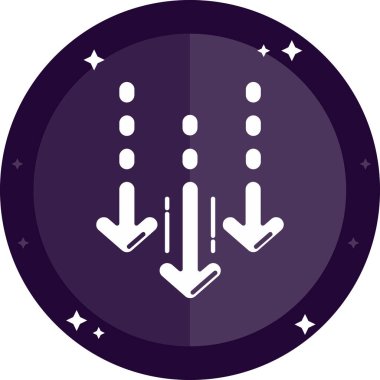 pusula yön simgesi - taslak biçimi