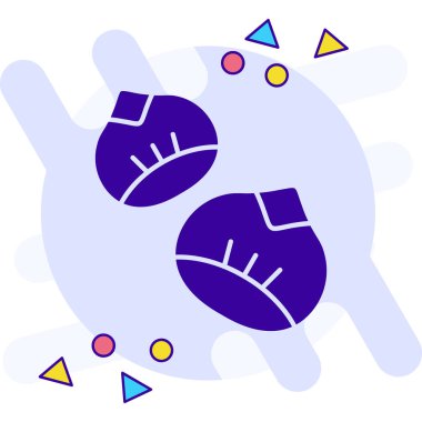 Bowling ikonu, vektör illüstrasyon tasarımı