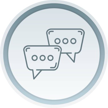 Kabarcıklar simge vektör çizim