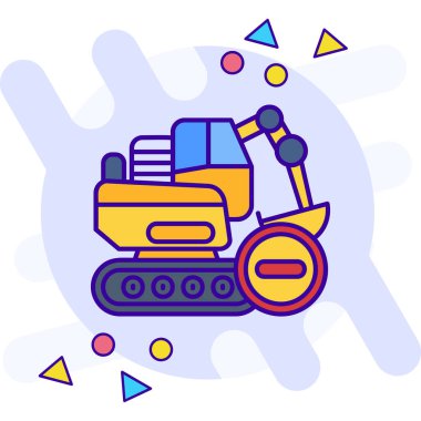 Robot robot makine simgesi