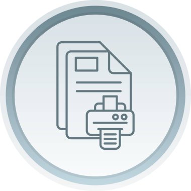 Belge simgesinin vektör illüstrasyonu