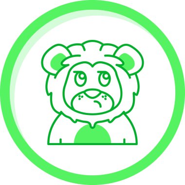 Kızgın yüzlü kızgın yüz ifadesi.