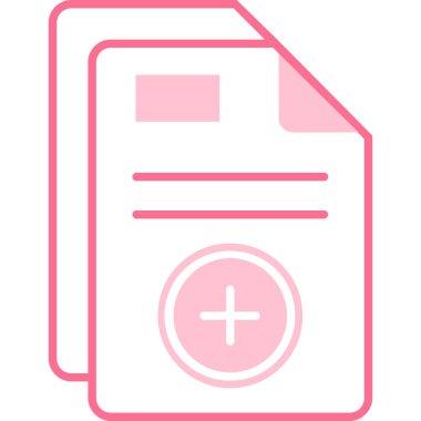 Bir kitap simgesinin vektör illüstrasyonu