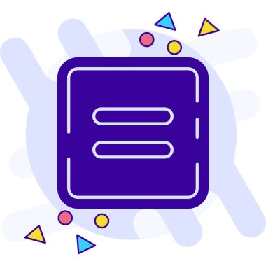 Kitap ikonu. Web için kitap vektör simgelerinin özet çizimi