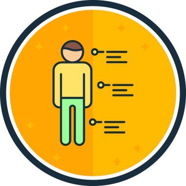 Müşteri servisi. Basit resimleme