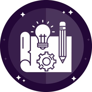 seo modern simgesinin vektör illüstrasyonu