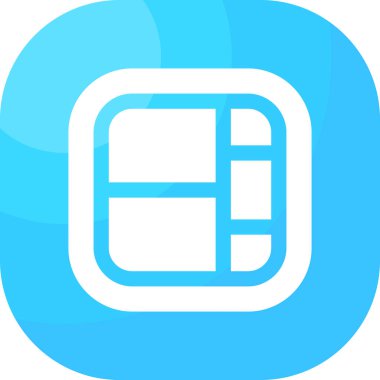 Cüzdan simgesi, vektör illüstrasyonu