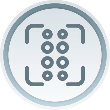 Modern b 'nin vektör illüstrasyonu eksik simgesi