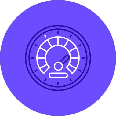 vektör hız göstergesi simgesi, illüstrasyon