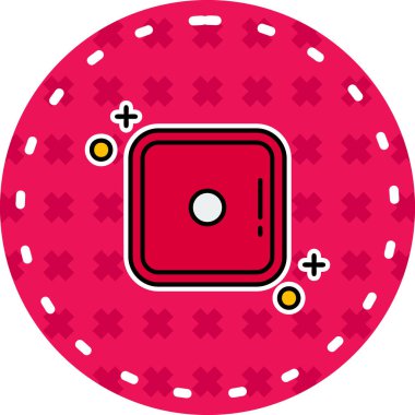 Kumarhane. Basit illüstrasyon