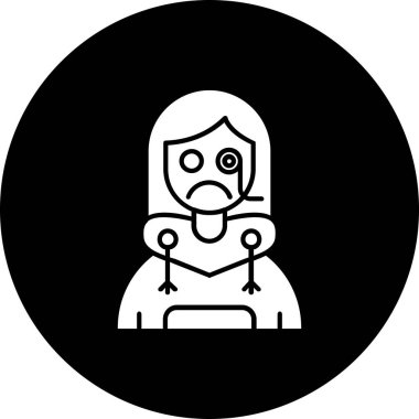 ağlayan vektör düz simgesi