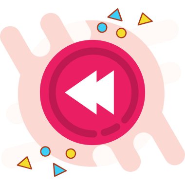 ok simgesi ile çalma düğmesi