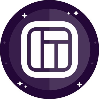 Modern b 'nin vektör illüstrasyonu eksik simgesi