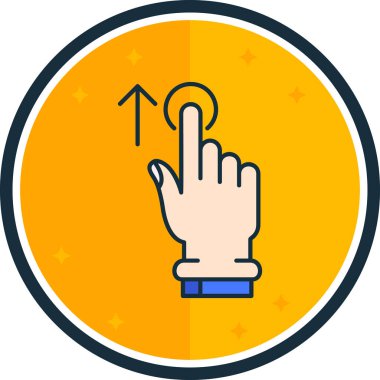 tıklama jest parmak simgesi