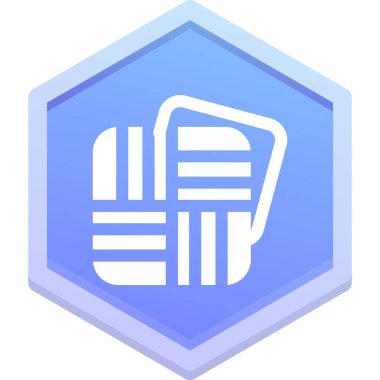 Basit vektör, uygulama simgesinin illüstrasyonu