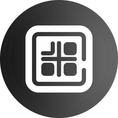 vektör modern ofis binası simgesi