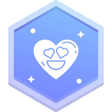 kalp simgesi, modern tasarım basit illüstrasyon