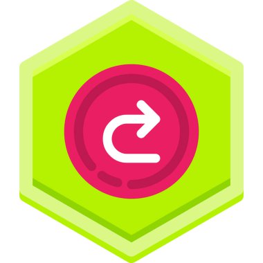 Vektör çizimi. ok simgesi