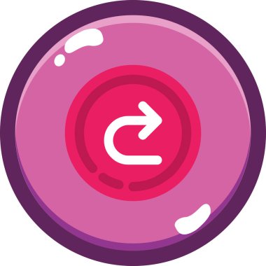 Top. Web simgesi basit illüstrasyon