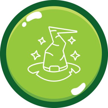 Noel çorap kutsal kişilerin resmi, vektör çizim