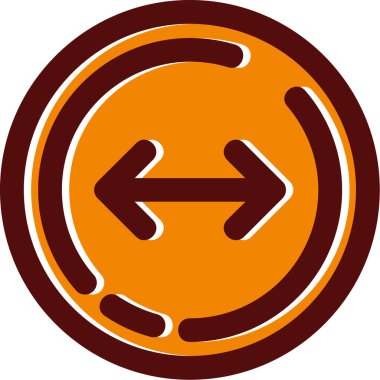 Ok. Web simgesi vektör illüstrasyonu