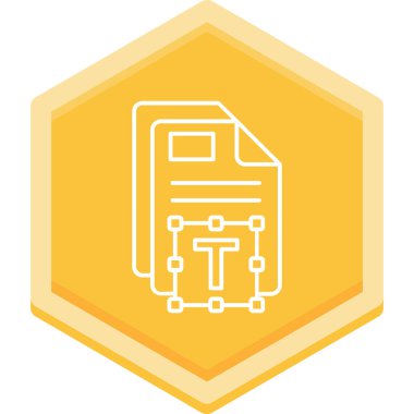 Bir kitap simgesinin vektör illüstrasyonu