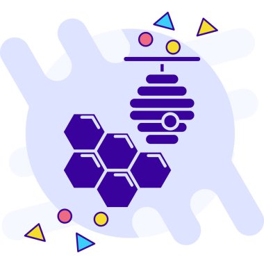 Modern bir simgenin vektör illüstrasyonu