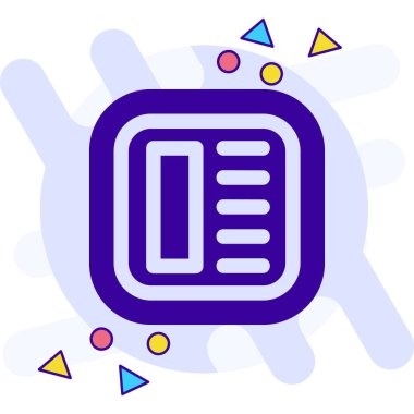 kitap simgesi vektör illüstrasyonu